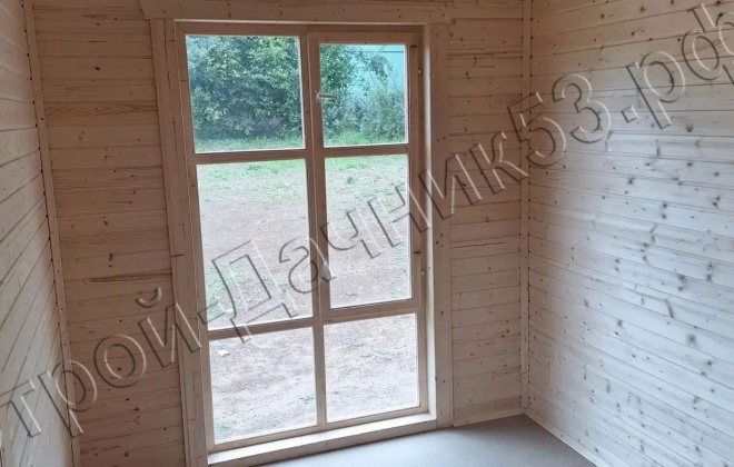 4 Каркасный дом Д–19, 6x6 м, 36 М², Тульская область, Заокский район, КП Наткино (10)